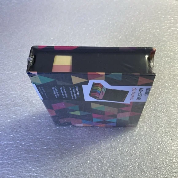 NWT - Desktop Self-Stick Notes - Peach & Paper Design - Picture 4 of 4